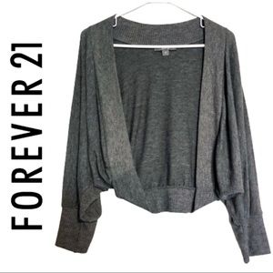 Twenty One Dark Gray Shrug - Medium